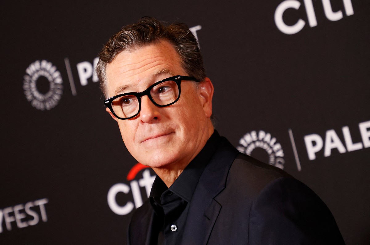 Comedian Stephen Colbert defends pro-Palestine college campus demonstrators after Trump attack