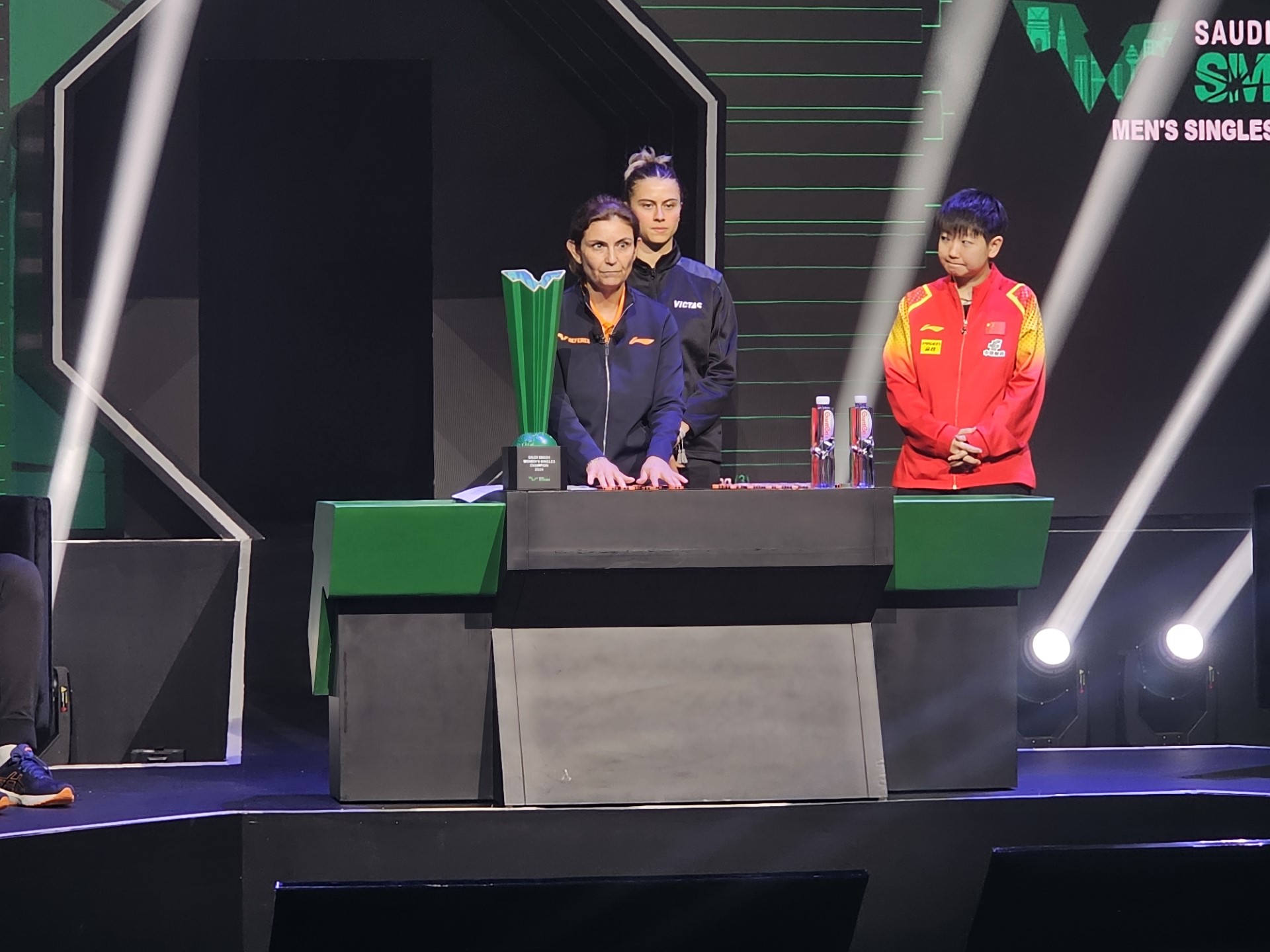 The draw for the ITTF World Table Tennis Championships Saudi Smash 2024 took place on Thursday. (AN Photo)