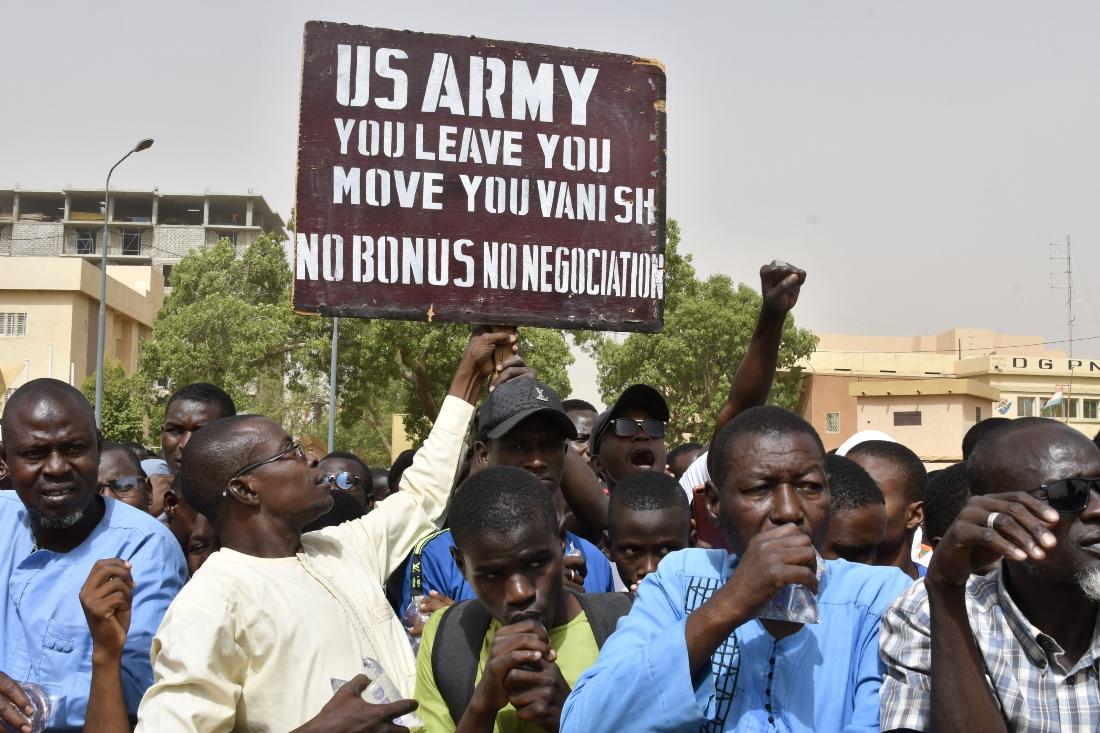 The US and its allies have been forced to move troops out of a number of African countries. (AFP/FILE)