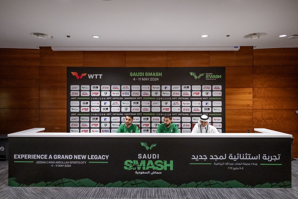 Saudi table tennis players ‘happy’ to compete against world’s best
