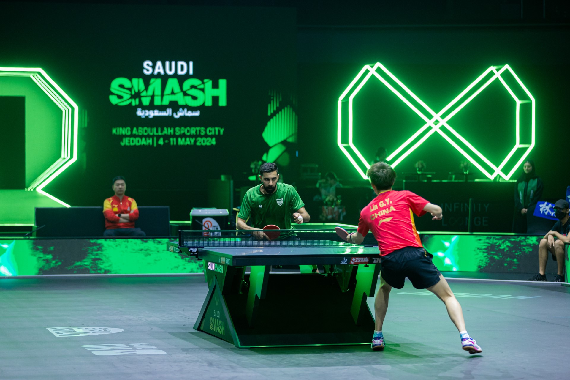 2 Saudi players knocked out on day 1 of Saudi Smash 2024 table tennis tournament in Jeddah