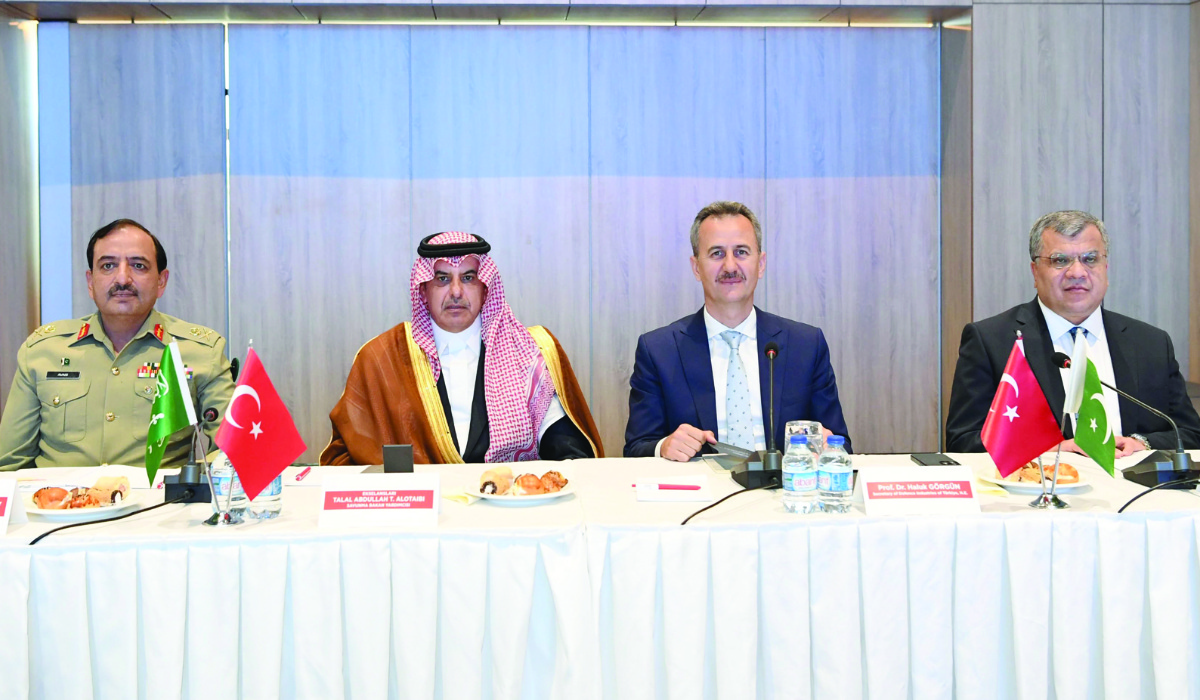 The meeting focused on joint defense cooperation, the transfer and localization of technology, and scientific research in line with Saudi Vision 2030. (Supplied)