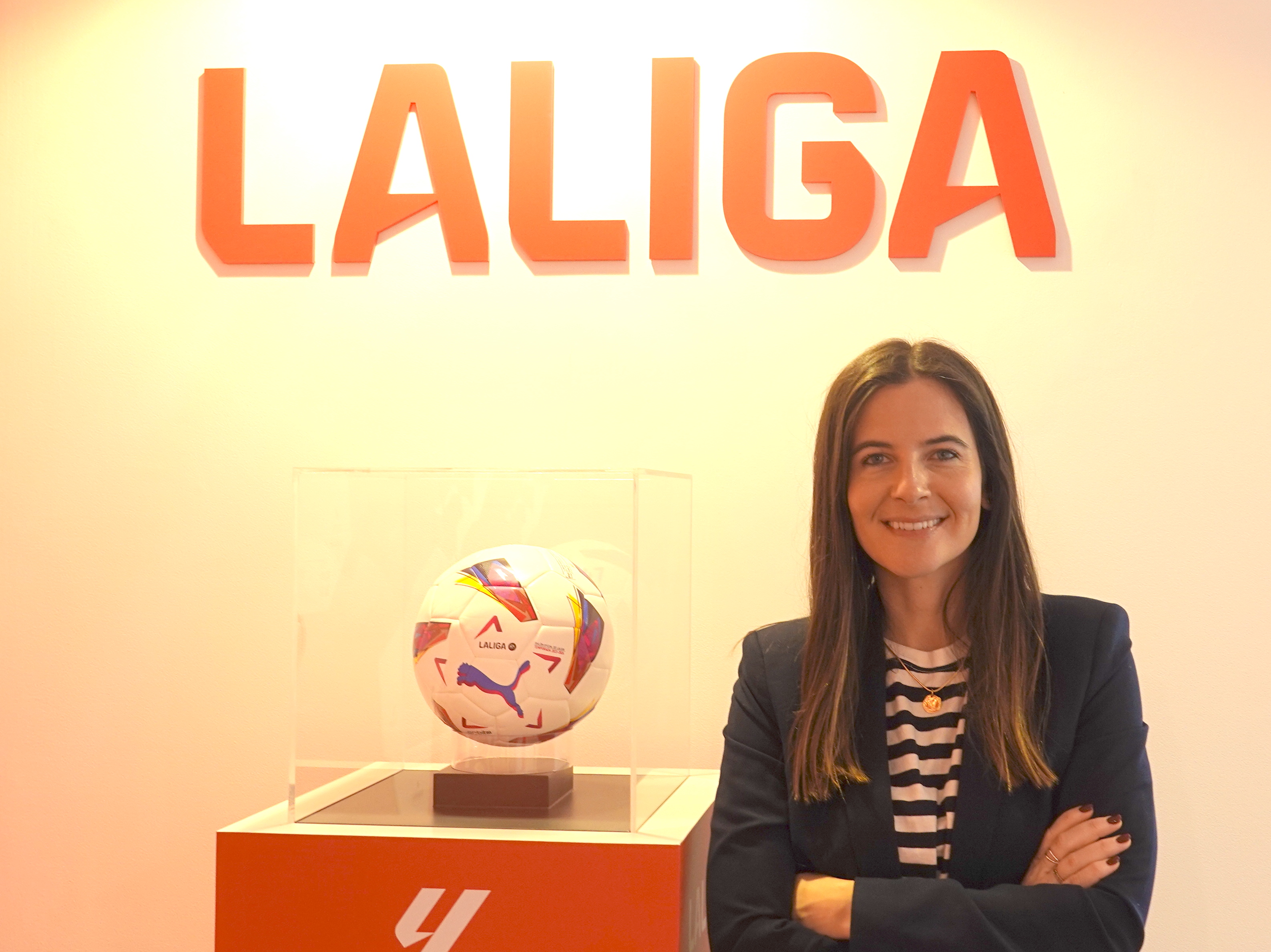 Maite Ventura, La Liga managing director for the Middle East and North Africa. (AN)