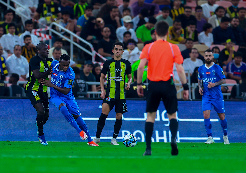 Al-Ittihad Football Club have been fined $37,000 for misconduct by players and fans in its recent 2-1 defeat by Al-Hilal in the semi-final of the King’s Cup. (X:@Alhilal_FC)