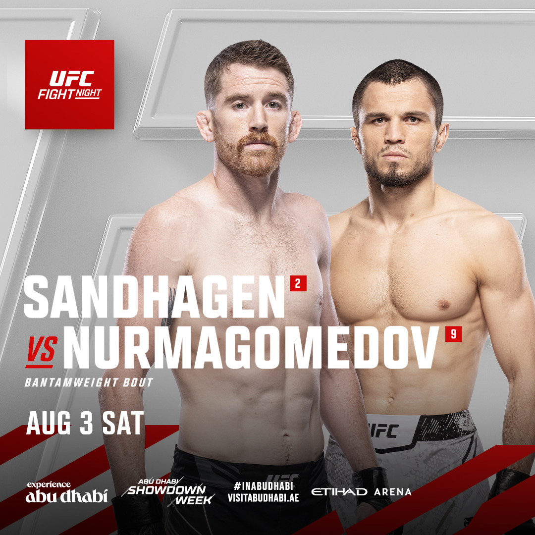 Sandhagen to face Nurmagomedov at UFC fight night in Abu Dhabi (UFC)