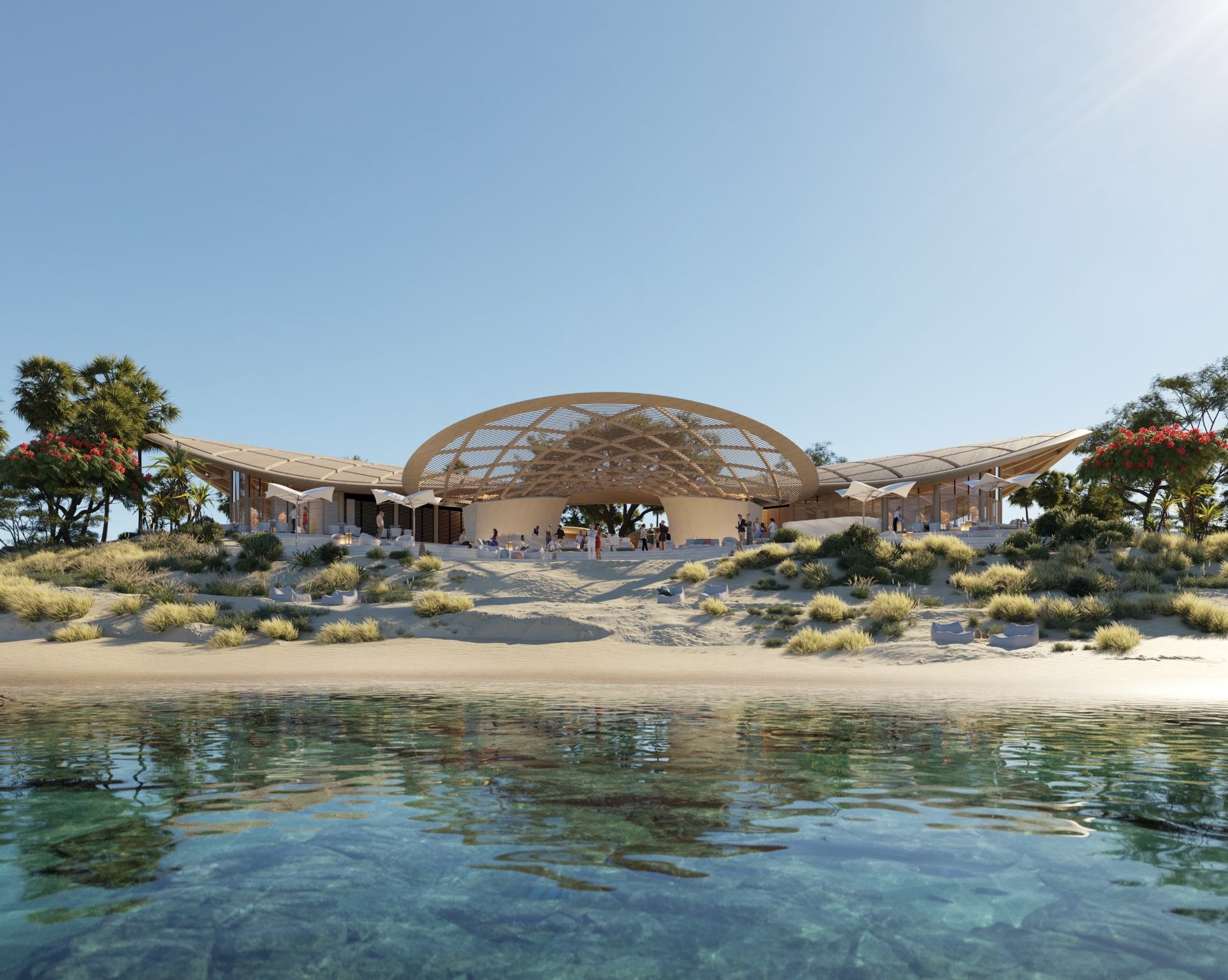 Red Sea Global has officially unveiled the designs for its golf course and clubhouse on Shura Island. (File/AFP)