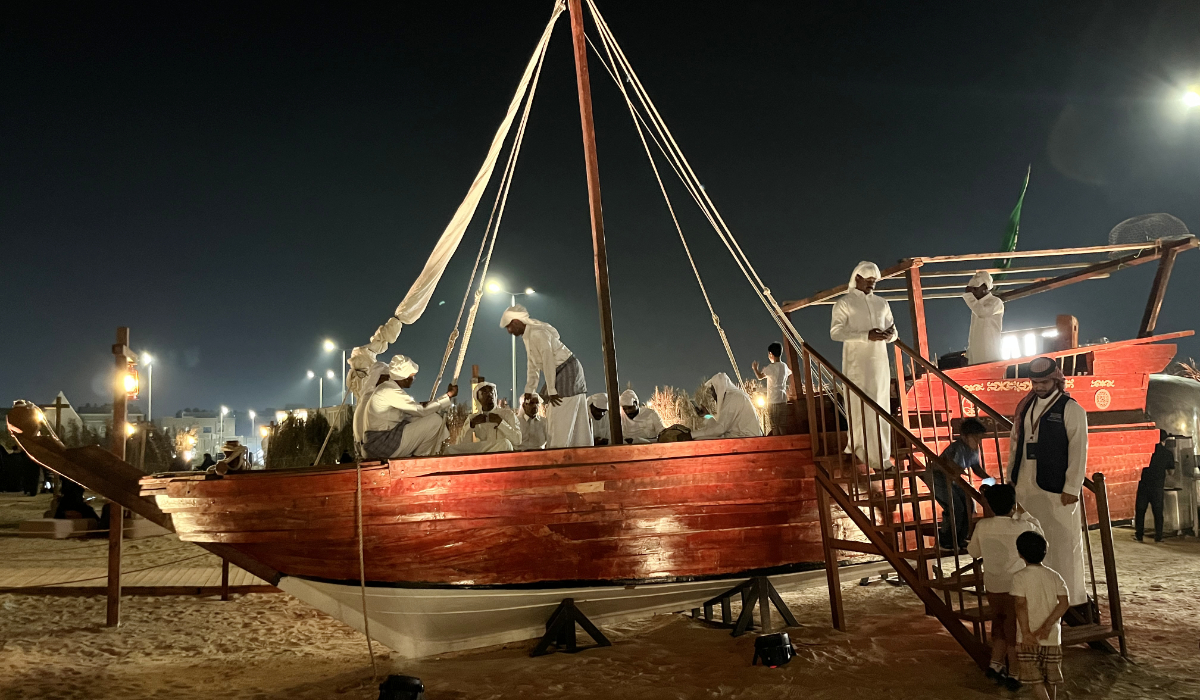 Organized in cooperation with the Sharqiya Development Authority, the Rakah festival included historical enactments, guided tours, and workshops. (AN photos)