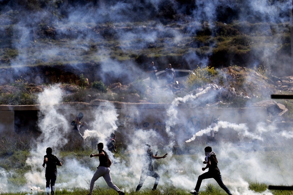 Since Oct. 7, Israeli settlers have carried out 603 attacks against Palestinians in the West Bank (AFP)