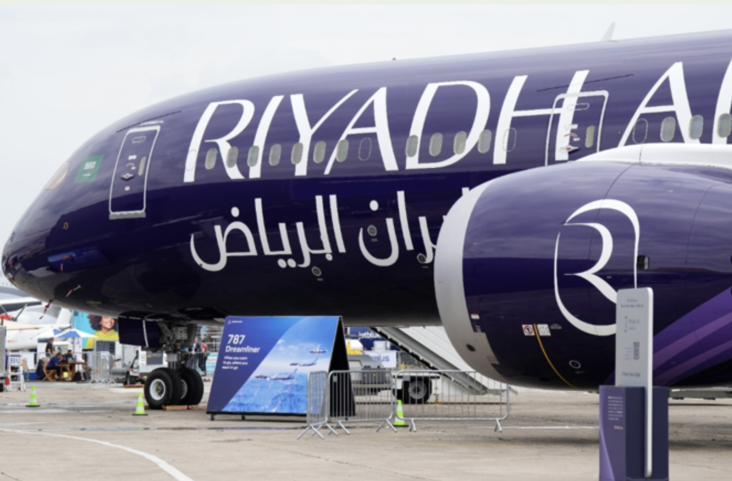 The airline is scheduled to begin operations in 2025, connecting the Kingdom’s capital to more than 100 destinations around the world by 2030. (File)