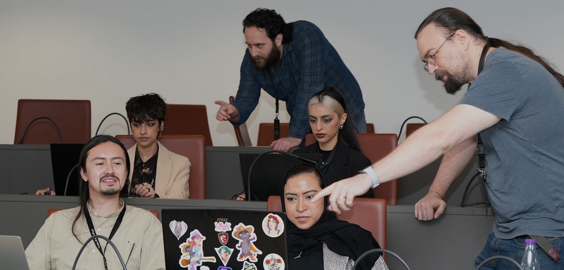A series of masterclasses were hosted by animation legends from Blue Zoo Productions, who offered insights into the nuances of building a thriving animation industry within the cultural framework of the country. (Supplied)