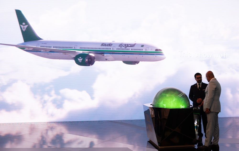 Saudia will allocate more than 1.2 million airline seats for pilgrims visiting the Kingdom. (X/@SaudiAirlinesEn)