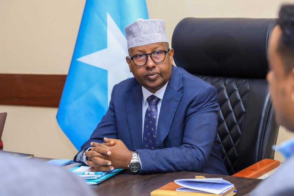 In the letter, Somalia's Minister of Foreign Affairs Aimed Moa Fiji did not give reasons, saying only that the government believes “it is now appropriate to transition to the next phase of our partnership.” (File/MoFA Somalia)