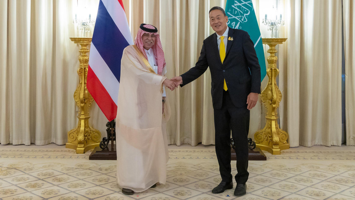 Saudi Commerce Minister Majid bin Abdullah Al-Qasabi met with various Thai officials during his visit to Bangkok. (SPA)