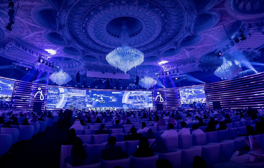 The Saudi Data and Artificial Intelligence Authority will host the third Global AI Summit from Sept. 10 to 12. (@globalaisummit)