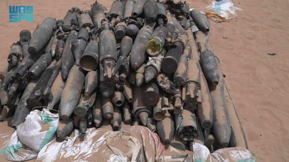 Project Masam’s demining operations took place in Marib, Aden, Jouf, Shabwa, Taiz, Hodeidah, Lahij, Sanaa, Al-Bayda, Al-Dhale and Saada. (SPA)