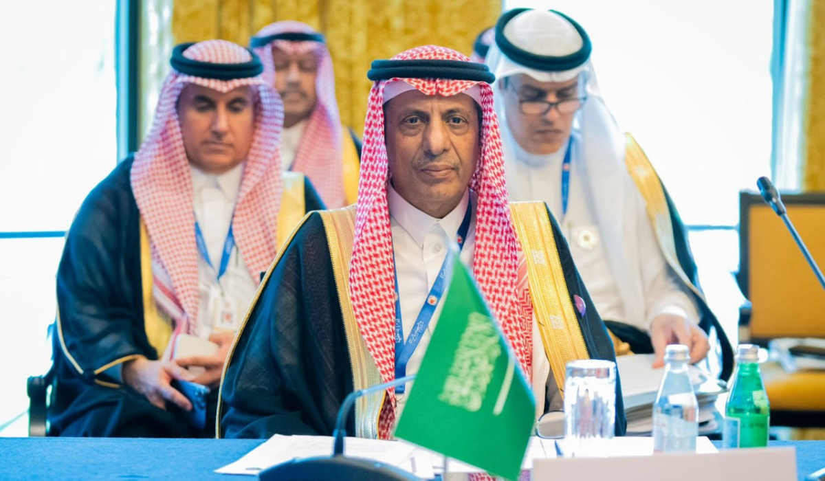 Abdulrahman Al-Rassi leads Saudi delegation in Arab ministerial meeting in Bahrain to Support Somalia. (Supplied)
