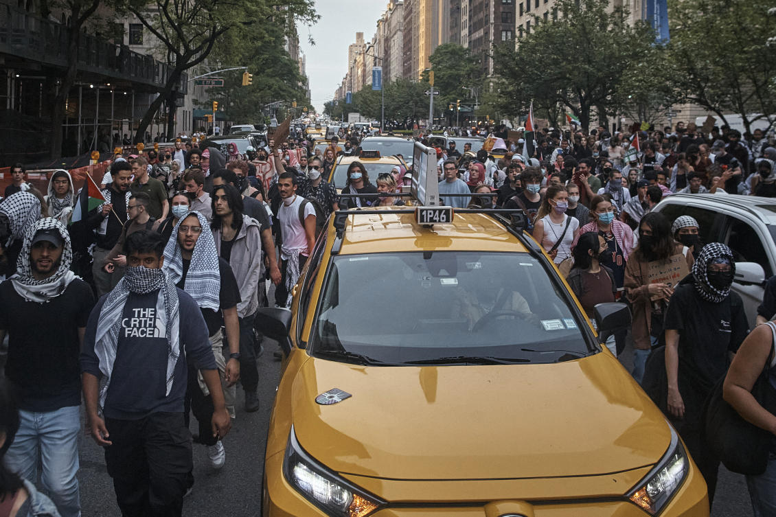 In New York some social media users are calling out celebrities for what they say is inaction in the face of a humanitarian crisis in Gaza. (AP/File)