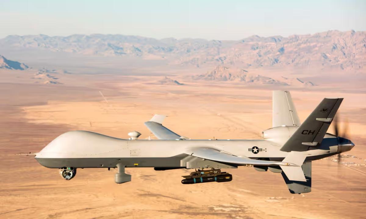 The Houthis said they would release images and videos to support their claim and added that they had targeted the drone using a locally made surface to air missile. (GETTY IMAGES FilePhoto for illustrative purposes)