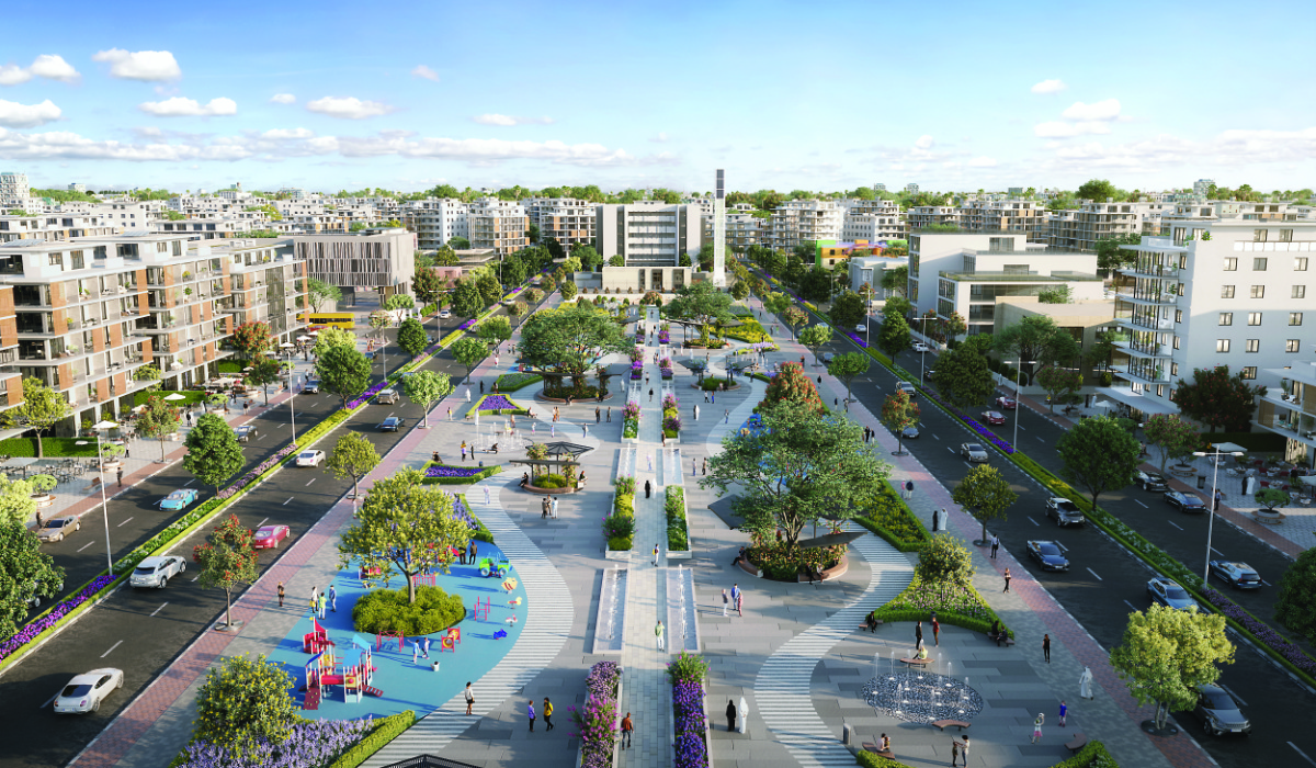 Roshan will also include green spaces and a central park built on an area of 29,000 square meters, offering an enjoyable healthy environment for its residents.