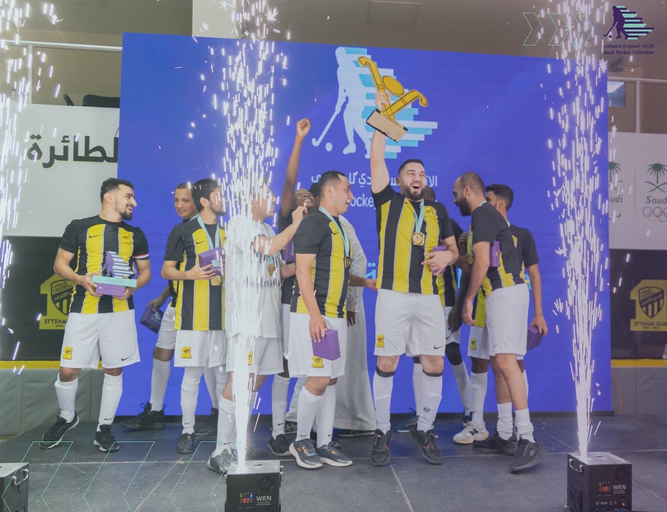 Al-Ittihad Club victorious at 2024 West Region Hockey Championship