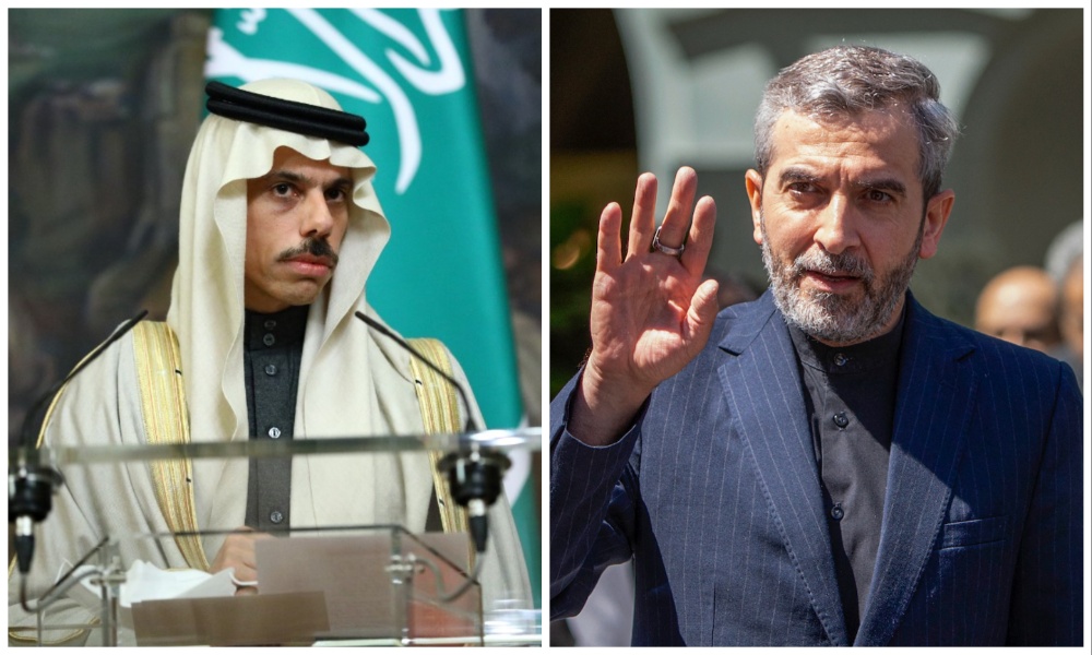 Saudi Foreign Minister Prince Faisal bin Farhan spoke with Iran’s acting Foreign Minister Ali Bagheri Kani during a telephone call on Monday. (File/AFP)