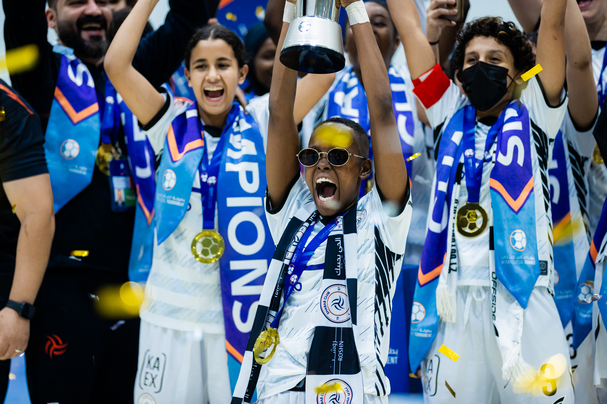Al Shabab FC captured their second Women’s Futsal title on Monday in thrilling fashion to conclude the 2024 edition of the Women’s Futsal Tournament. (Supplied)