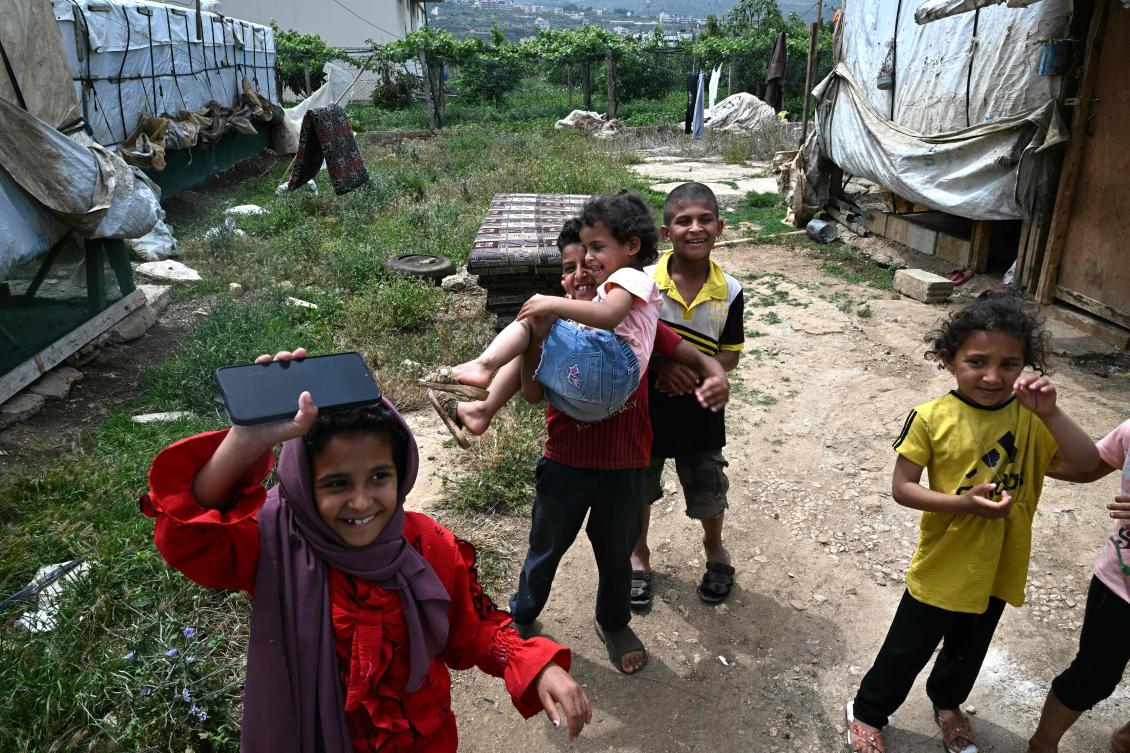Lebanon says it hosts around two million people from neighboring Syria, the world’s highest number of refugees per capita, and needs help from donor governments. (AFP)