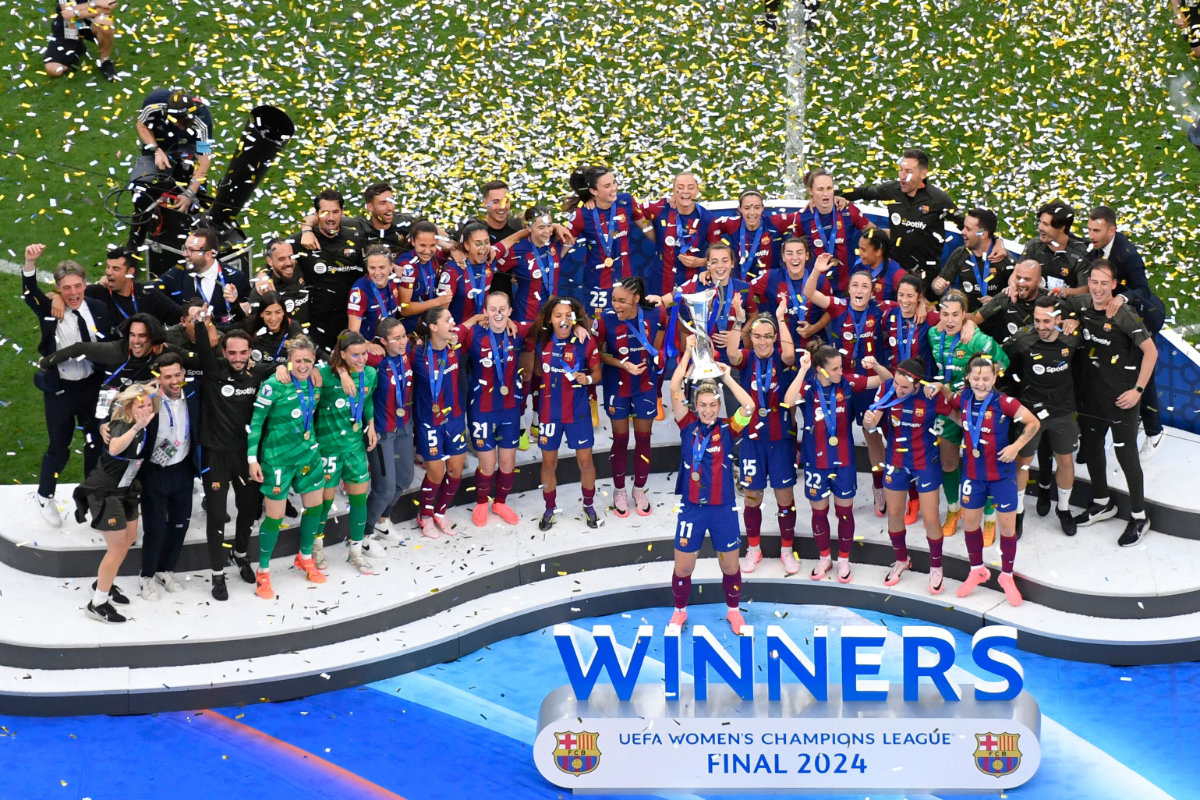 Barcelona avenge Lyon defeats to win third women’s Champions League