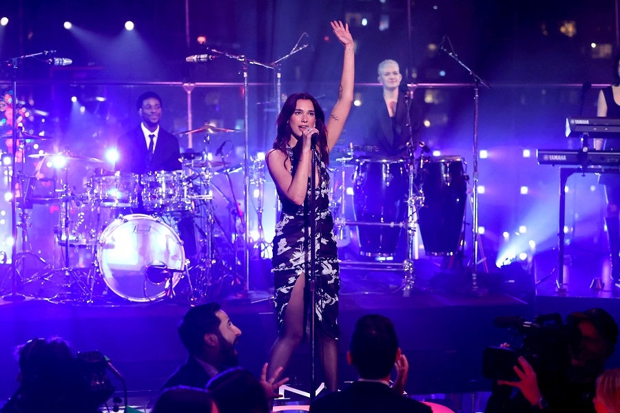 Dua Lipa is a Grammy-winning British artist with Kosovo Albanian heritage. (File/ Getty Images)