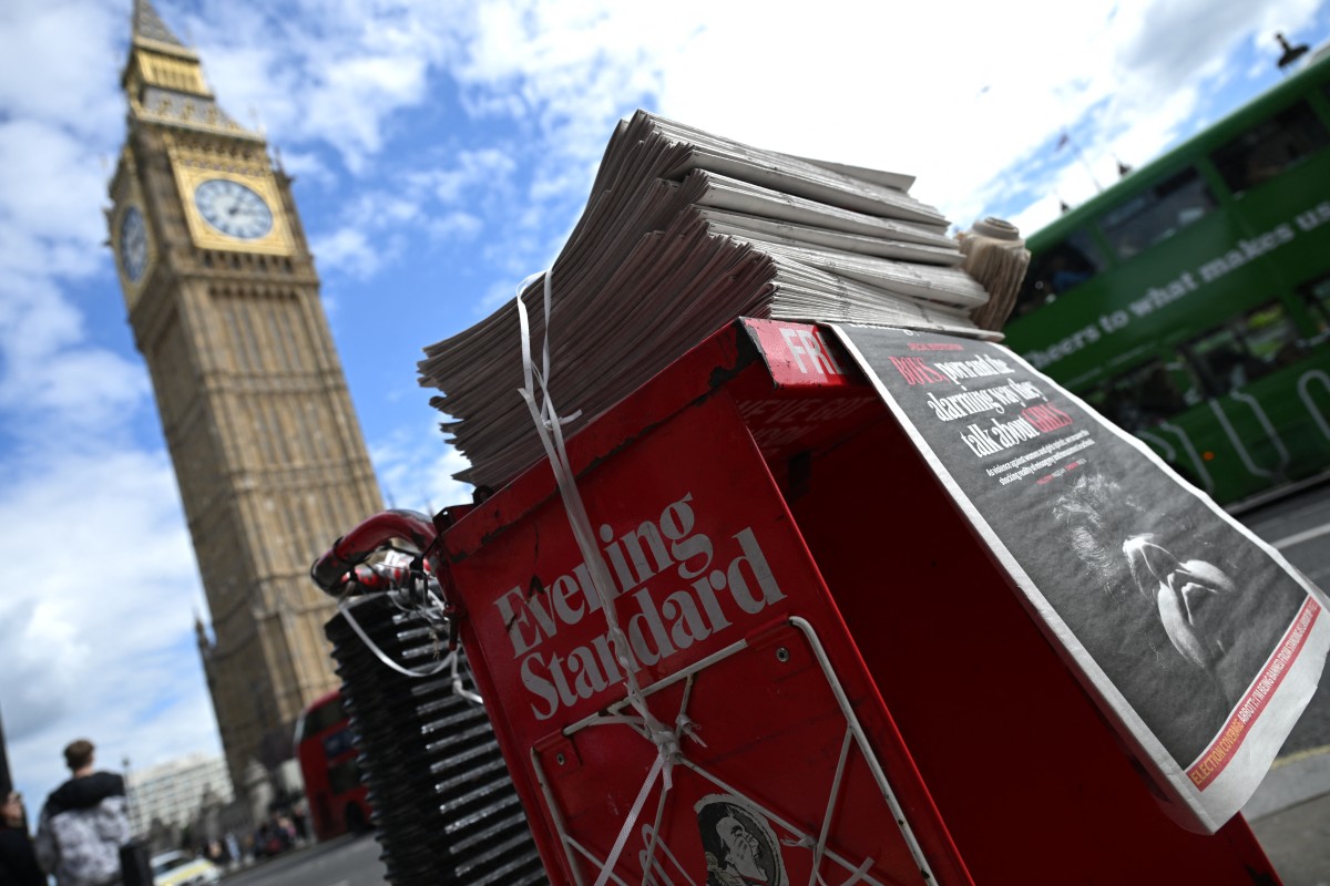 London’s Evening Standard to move to weekly print edition