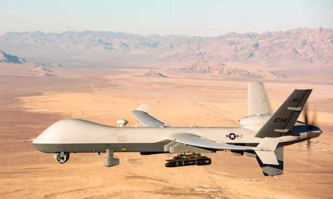 Yemen's Iran-aligned Houthis said they downed a U.S. MQ-9 drone in Yemen's southeastern province of Maareb, the group's military spokesman said in a televised speech on Wednesday. (Getty Images/File)