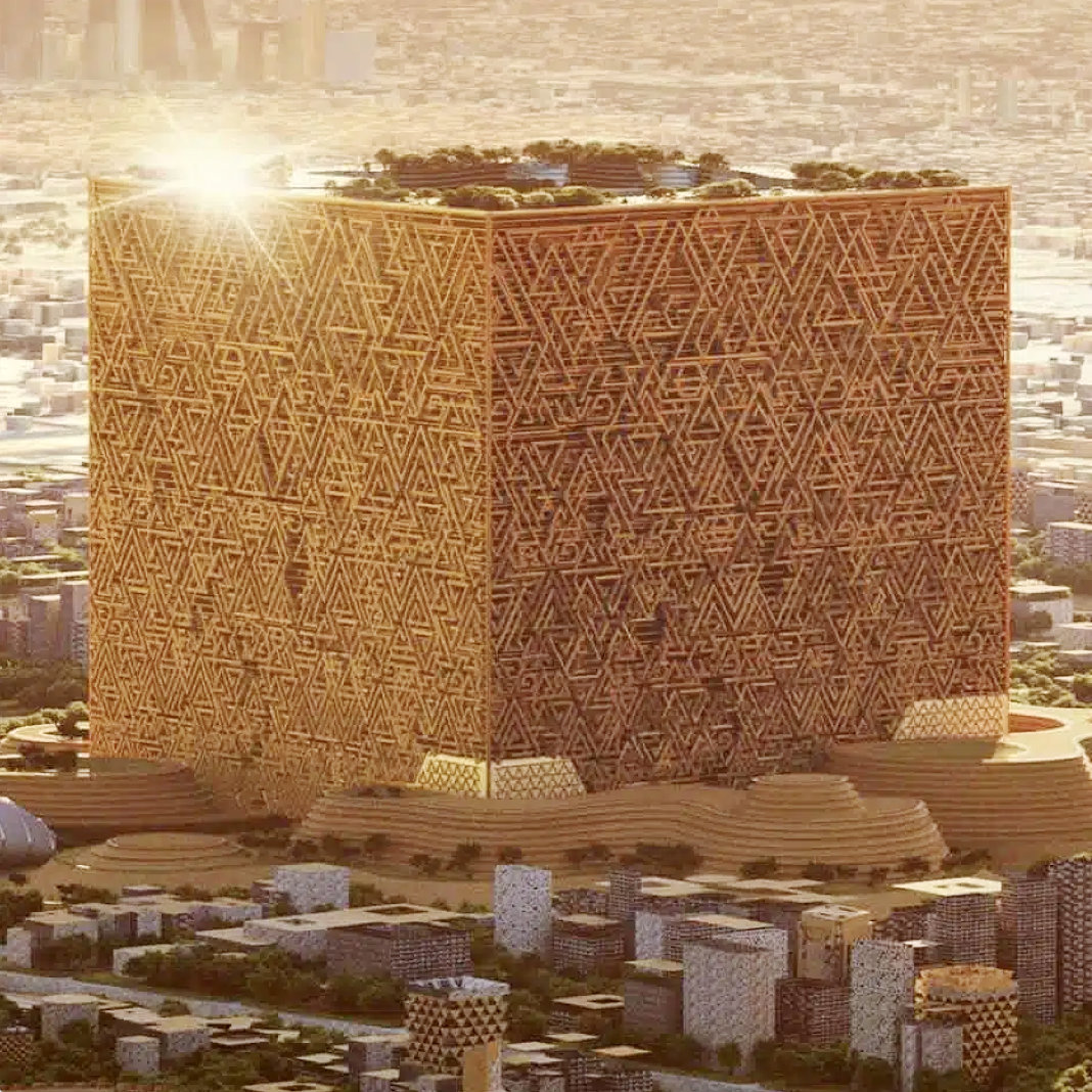 Once completed, the Mukaab will be one of the largest built structures in the world.