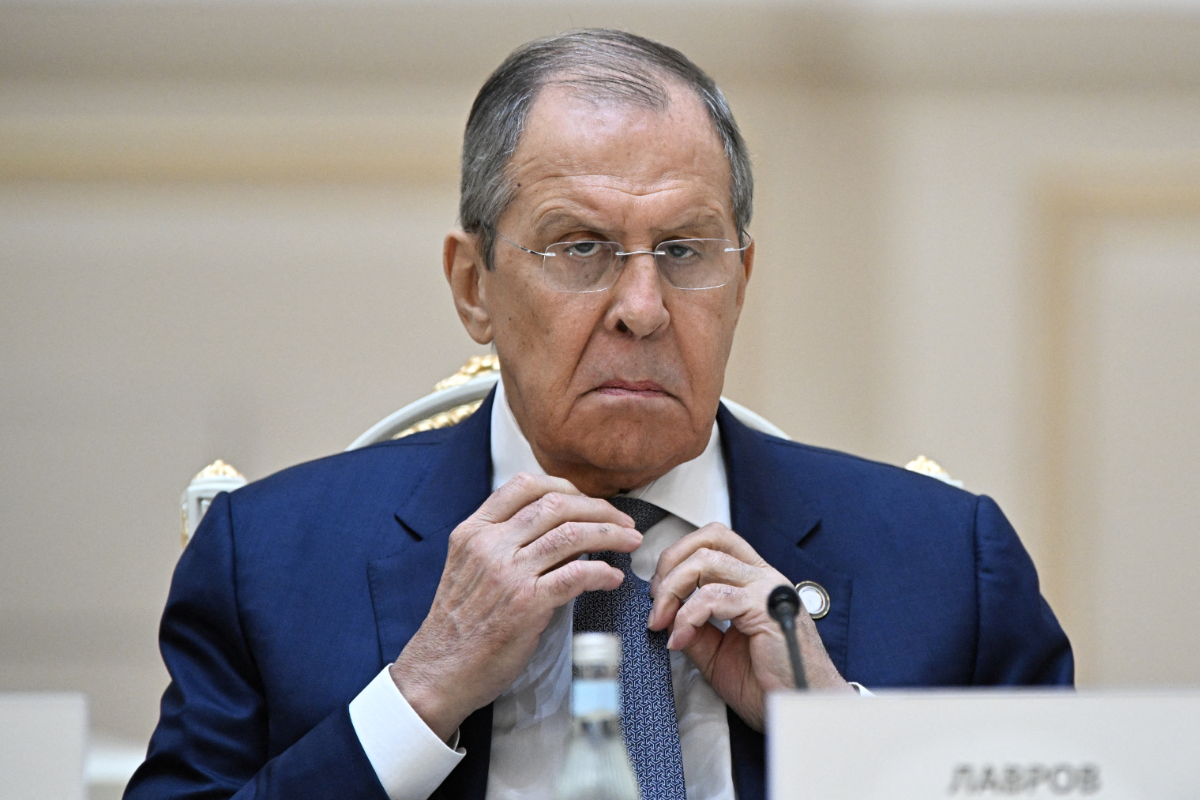 Russian Foreign Minister Sergei Lavrov. (Sputnik/Sergey Bobylev/Kremlin via REUTERS)