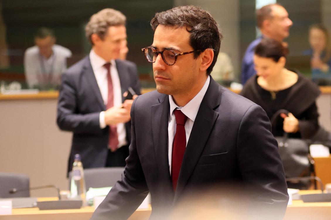 Foreign Minister Stephane Sejourne went to both Lebanon and Israel in April to push France’s efforts. (File/AFP)