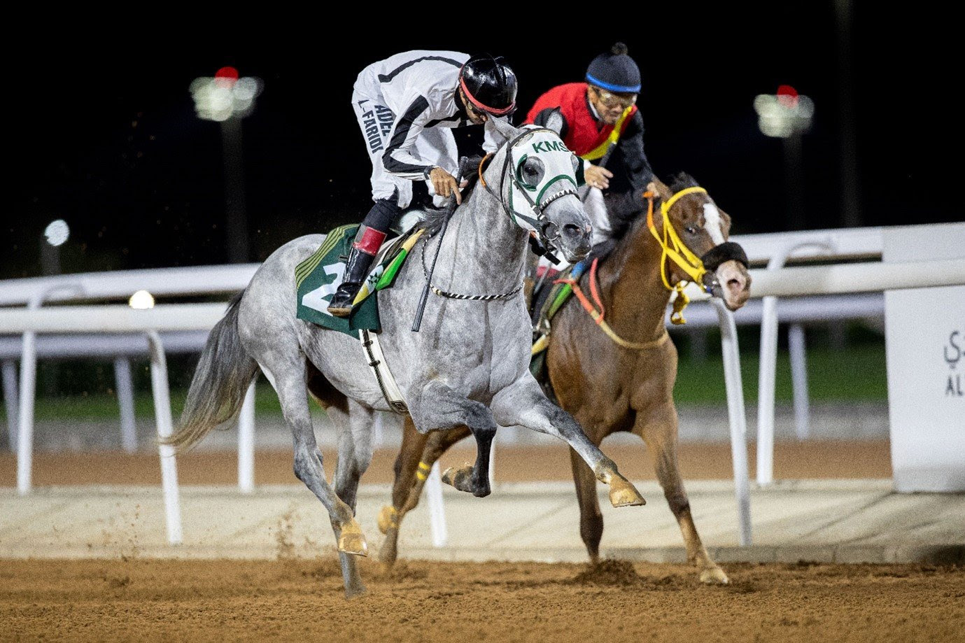 Nadem Al-Molwk Al-Khalediah and Adel Alfouraidi win last season’s King Faisal Cup. (JCSA/Ali Al-Abdullah)