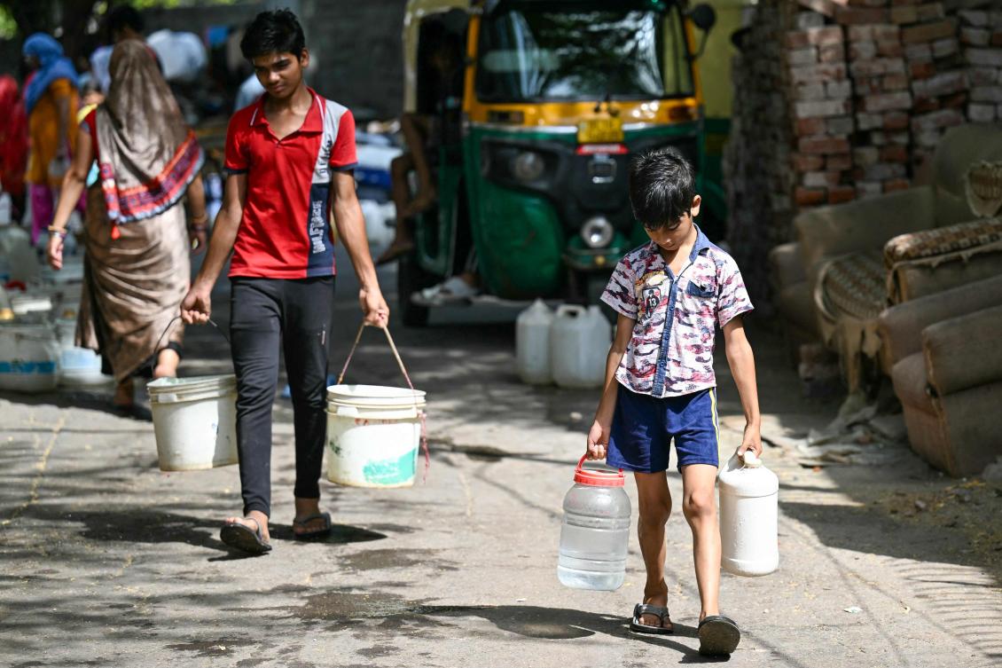 India is enduring a crushing heatwave with temperatures in several cities sizzling well above 45 degrees Celsius. (File/AFP)