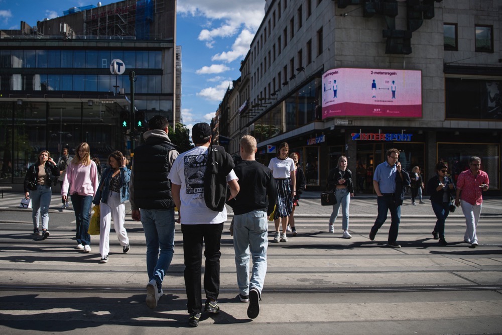 Sweden’s intelligence agency said Iran was “using criminal networks in Sweden to carry out acts of violence against other states”. (AFP/File)