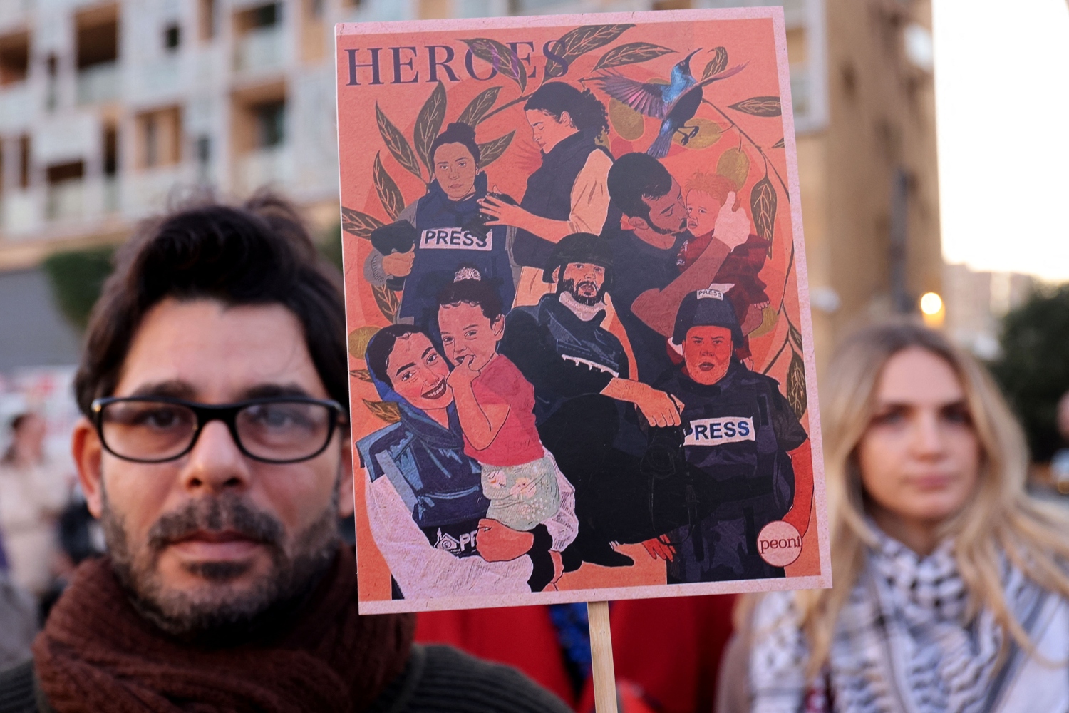 The sacrifices and success of Gaza’s journalists should serve as a model for journalism around the world (File/AFP)