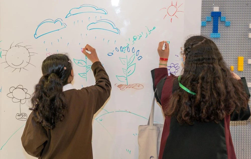 The National Center for Environmental Compliance (NCEC) is hosting an interactive pavilion for children to mark Environment Week 2024. (SPA)