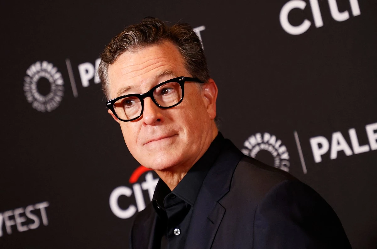 Comedian Stephen Colbert defends pro-Palestine college campus demonstrators after Trump attack