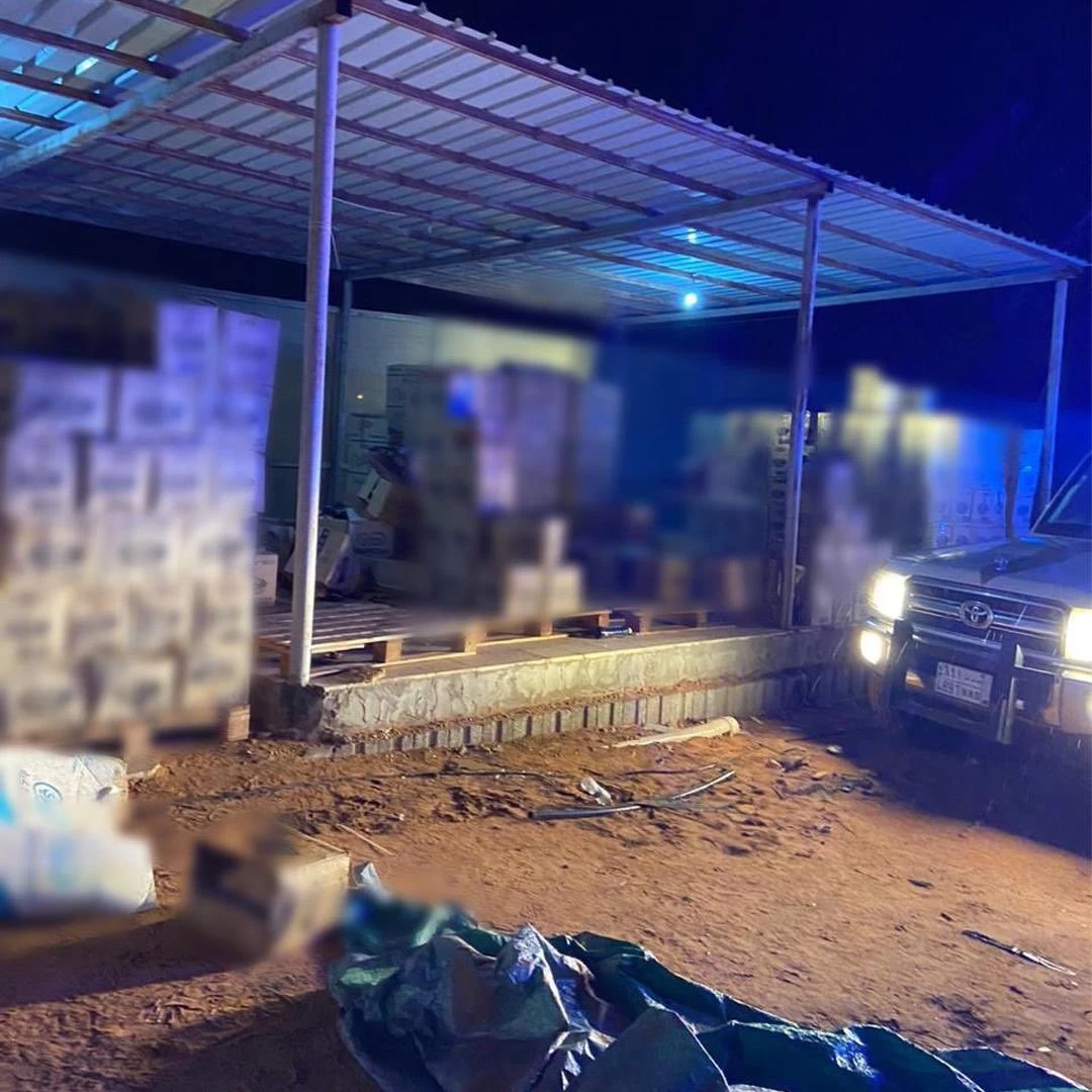Illegal workers at a farm in the Riyadh region were arrested after they were caught changing the expiry dates on products. (@MCgovSA)