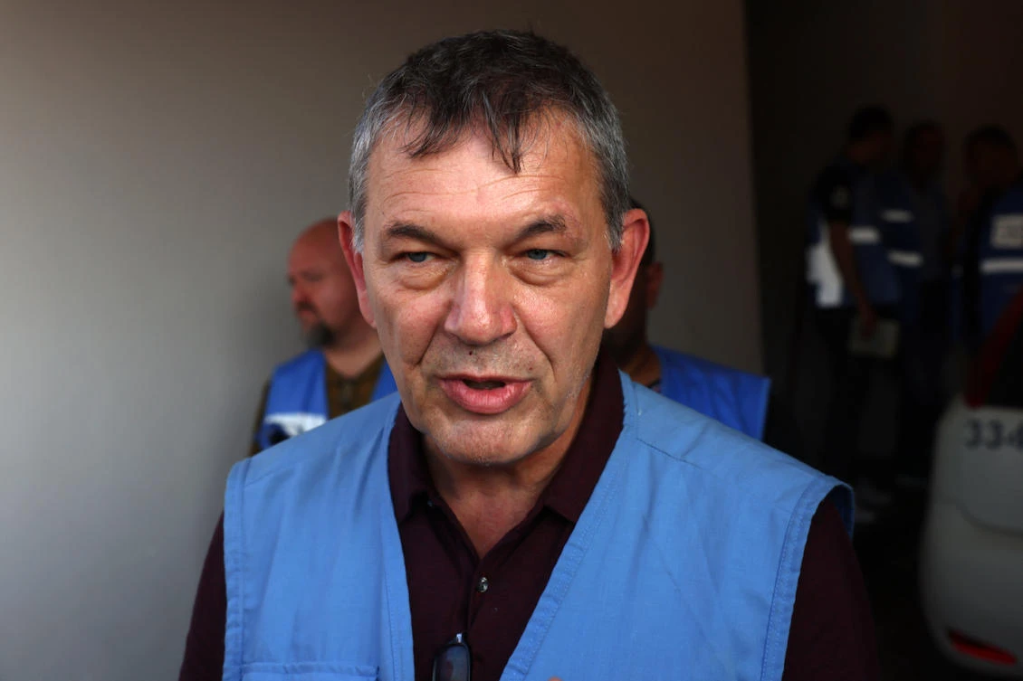 The head of the UN agency for Palestinian refugees Philippe Lazzarini. (File/AFP)