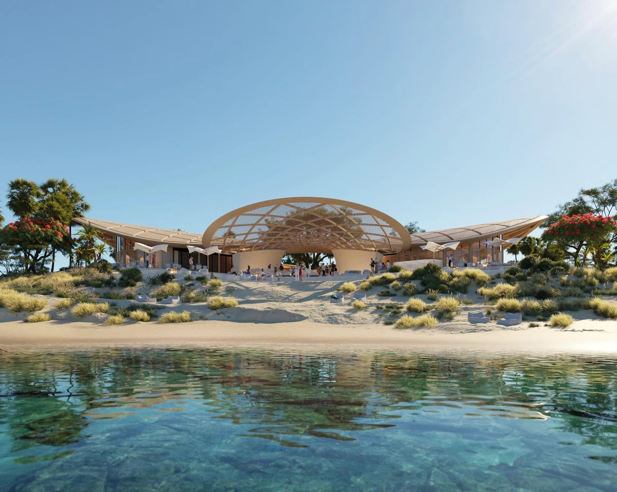 Red Sea Global has officially unveiled the designs for its golf course and clubhouse on Shura Island. (File/AFP)