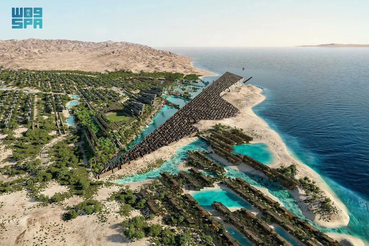 NEOM has announced that it will build a new marina and community on the Gulf of Aqaba called Jaumur. (SPA)