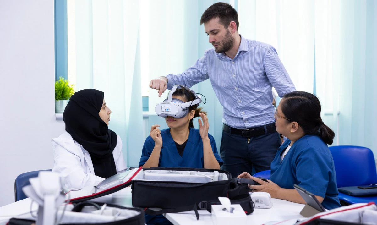 VR technology will be used to reduce anxiety and pain during cannulation procedures for thalassemia patients.