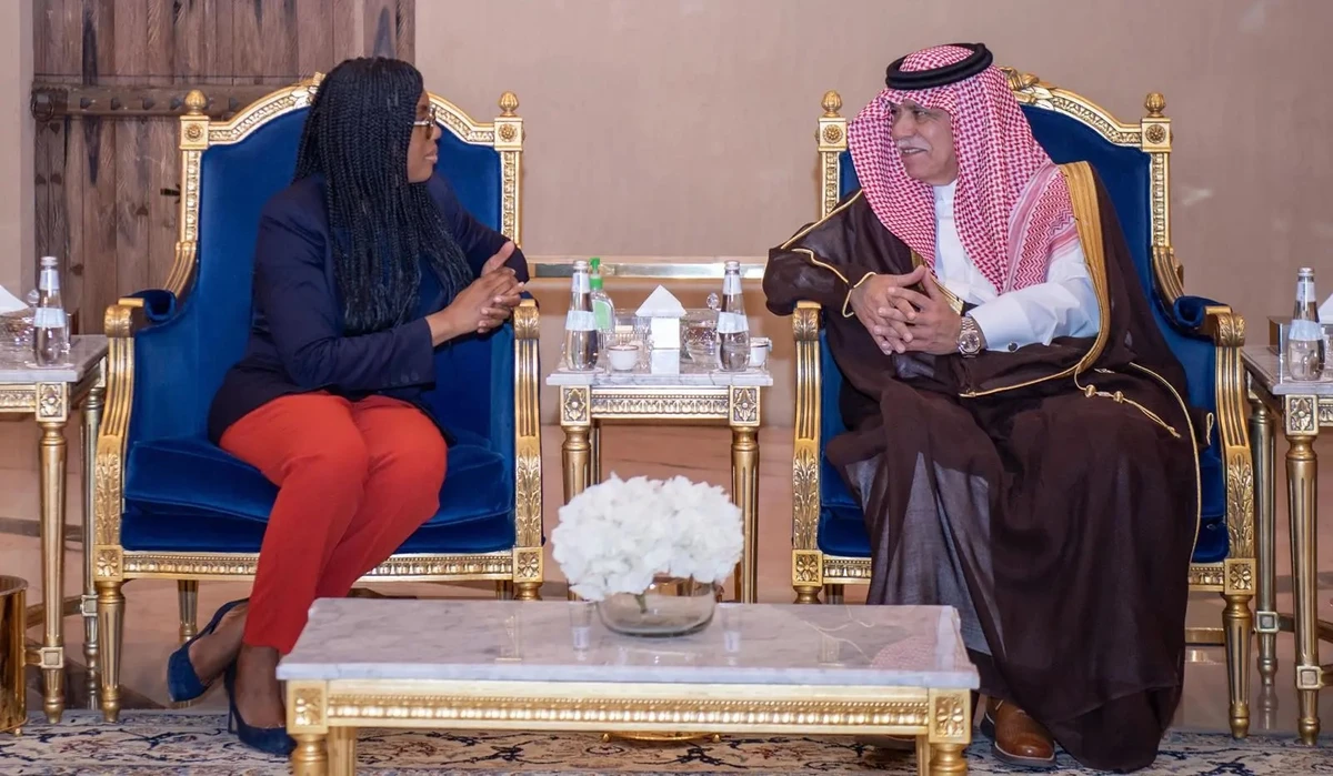 The British ministerial delegation for the GREAT Futures Initiative Conference arrived in Riyadh on Monday evening and was received by the Minister of Commerce, Majid Al-Qasabi. SPA