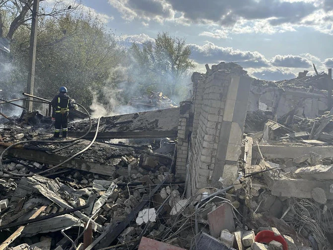 A Russian air attack on Kharkiv city centre in Ukraine hit a high-rise residential building, injuring at least 15 people, including two children, local officials said on Tuesday. (AP/File)