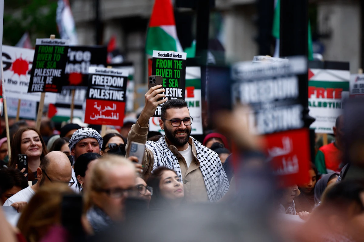 1m march in London to mark 76 years of Nakba