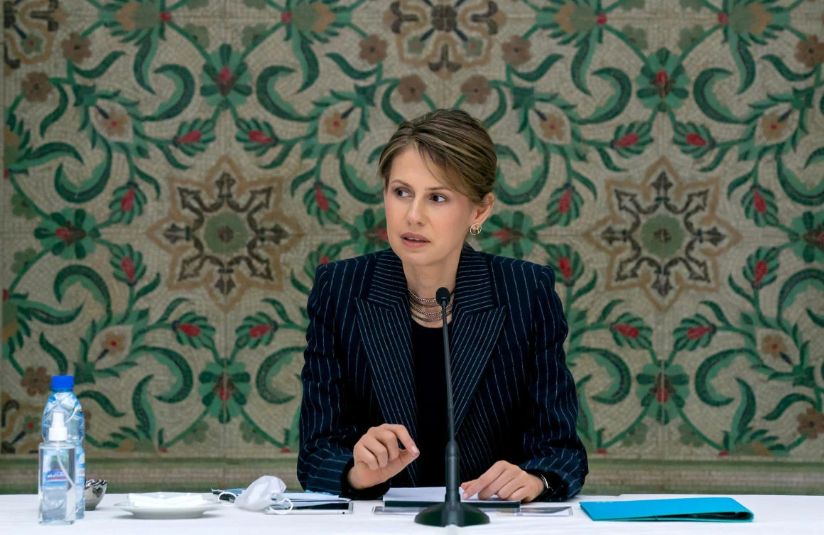 FILE PHOTO: Asma Assad, wife of Syrian President Bashar al-Assad (Reuters)