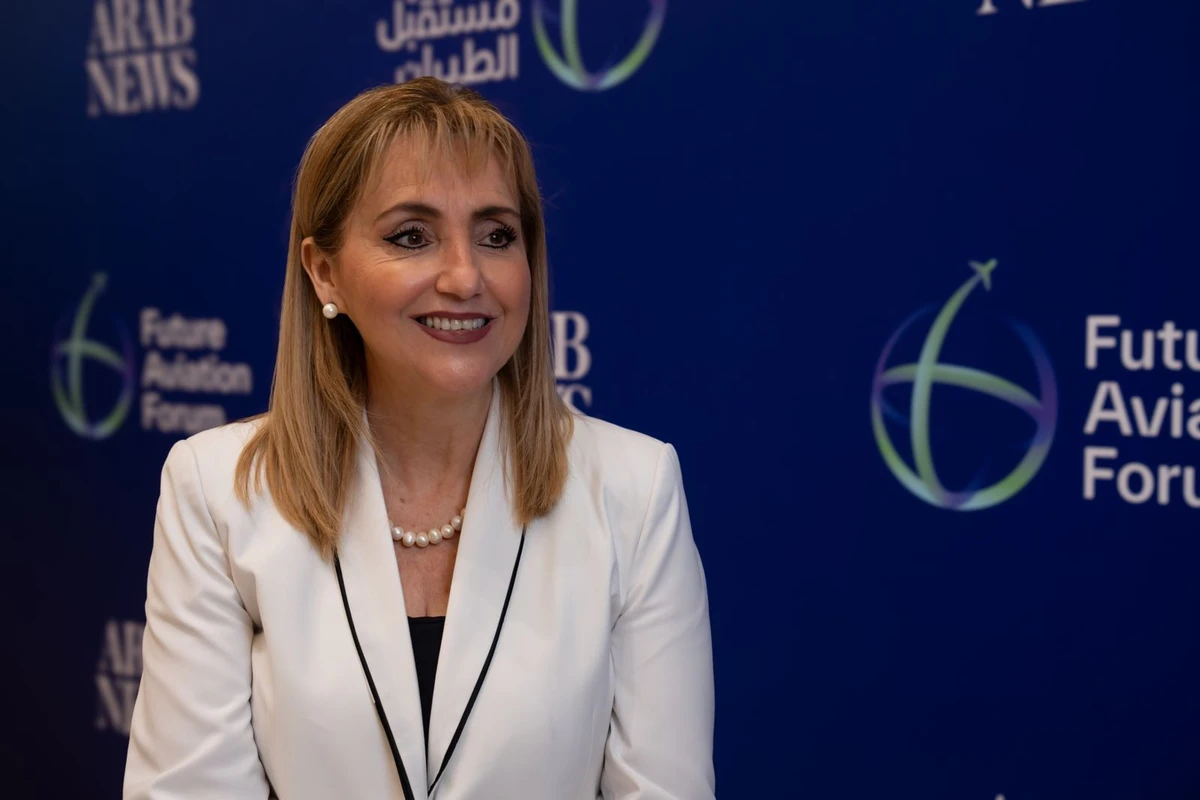 Gloria Guevara Manzo, chief special adviser at the Ministry of Tourism. AN photo by Huda Bashatah
